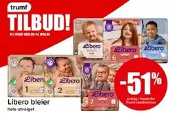 Spar Libero bleier tilbud