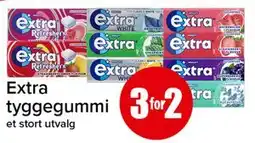 Spar Extra tyggegummi tilbud