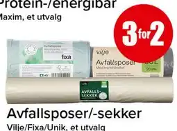 Spar Avfallsposer/-sekker tilbud