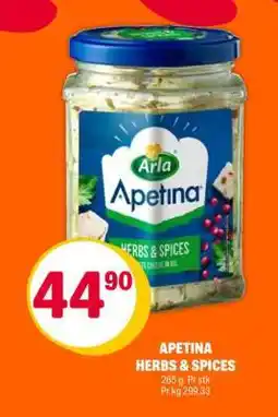 Coop Extra APETINA HERBS & SPICES tilbud