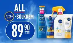 Rema 1000 ALL NIVEA SUN -SOLKREM tilbud