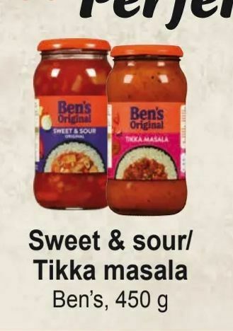 Joker Sweet & sour/ Tikka masala tilbud
