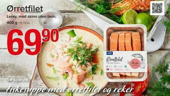 Spar Ørretfilet tilbud