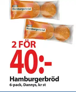 MaxiMat Svinesund Hamburgerbröd tilbud