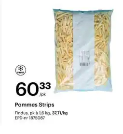 Storcash Pommes Strips tilbud