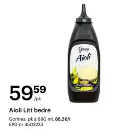 Storcash Aioli Litt bedre tilbud