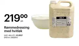 Storcash Rømmedressing med hvitløk tilbud