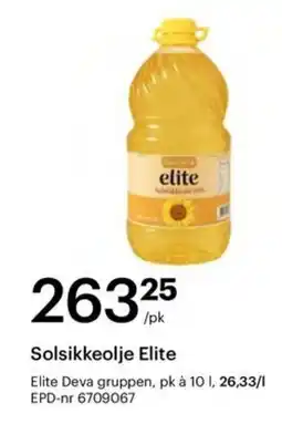 Storcash Solsikkeolje Elite tilbud