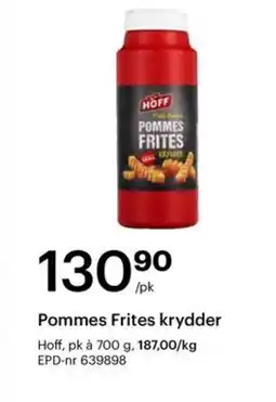 Storcash Pommes Frites krydder tilbud
