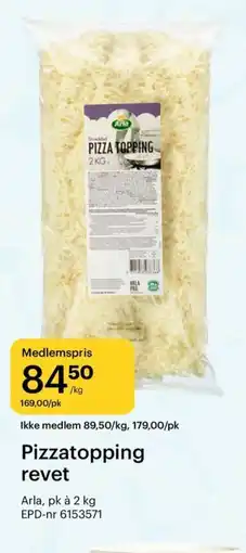 Storcash Pizzatopping revet tilbud