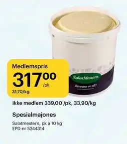 Storcash Spesialmajones tilbud