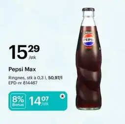 Storcash Pepsi Max tilbud