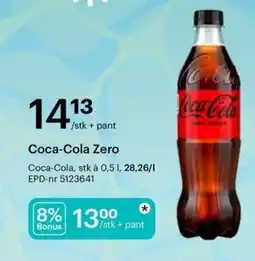 Storcash Coca-Cola Zero tilbud