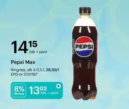 Storcash Pepsi Max tilbud