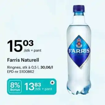 Storcash Farris Naturell tilbud