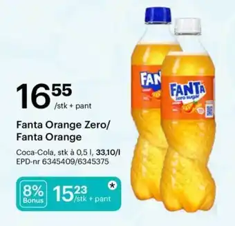 Storcash Fanta Orange Zero/ Fanta Orange tilbud