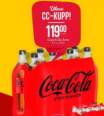 CC Mat Coca-cola zero tilbud