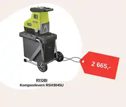 Montér Ryobi kompostkvern rsh3045u tilbud