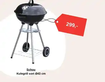 Schou Kulegrill sort