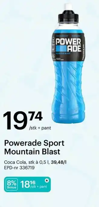 Storcash Powerade Sport Mountain Blast tilbud