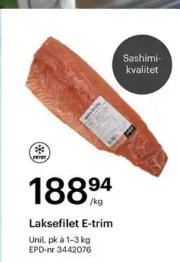 Storcash Laksefilet E-trim tilbud