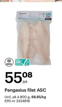 Storcash Pangasius filet ASC tilbud
