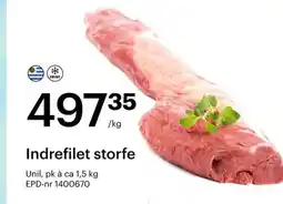 Storcash Indrefilet storfe tilbud