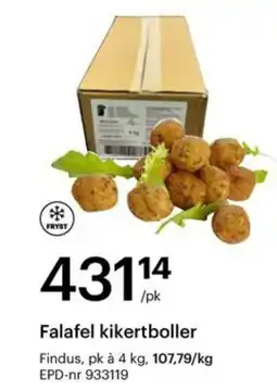 Storcash Falafel kikertboller tilbud