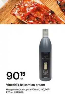 Storcash Vineddik Balsamico cream tilbud