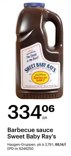 Storcash Barbecue sauce Sweet Baby Ray's tilbud