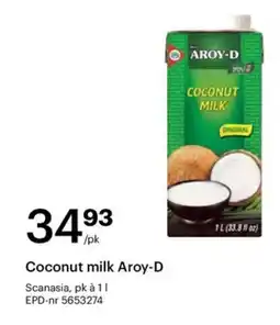 Storcash Coconut milk Aroy-D tilbud