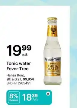 Storcash Tonic water Fever-Tree tilbud