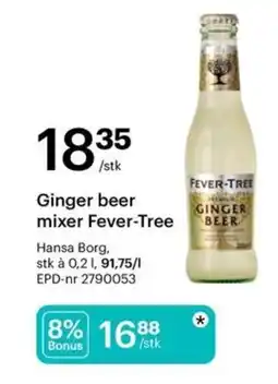 Storcash Ginger beer mixer Fever-Tree tilbud
