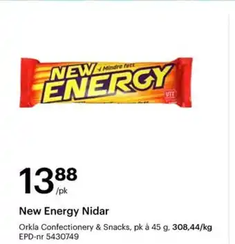 Storcash New Energy Nidar tilbud