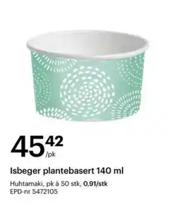 Storcash Isbeger plantebasert tilbud