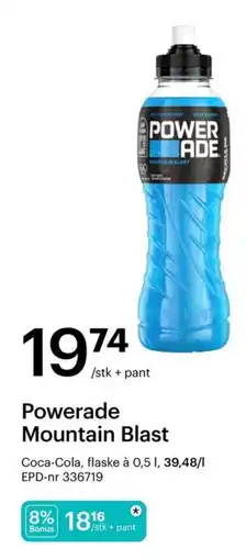 Storcash Powerade Mountain Blast tilbud
