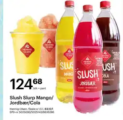 Storcash Slush Slurp Mango/ Jordbær/Cola tilbud