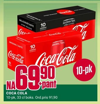 Europris COCA COLA tilbud