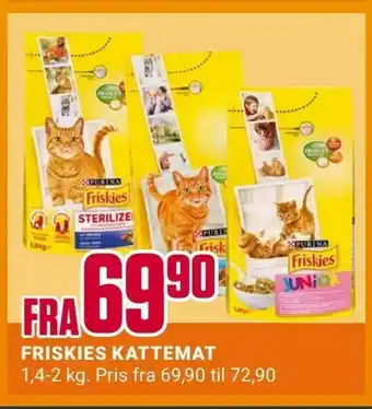 Europris Friskies kattemat tilbud