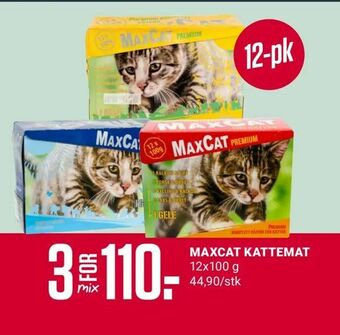 Europris Maxcat kattemat tilbud