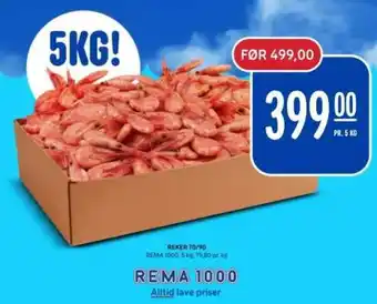 Rema 1000 Reker 70/90 tilbud