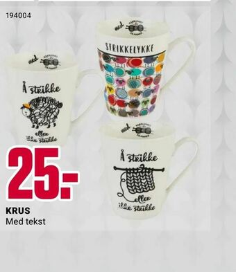 Europris Krus tilbud