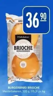 Rema 1000 BURGERBRØD BRIOCHE tilbud