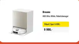Skousen Dreame X60 Ultra White, Robotstøvsuger tilbud
