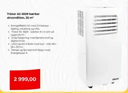 Clas Ohlson Tristar AC-5529 bærbar aircondition, 25 m² tilbud