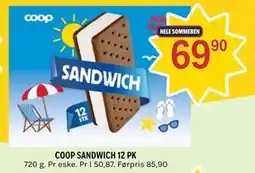 Coop Prix COOP SANDWICH 12 PK tilbud