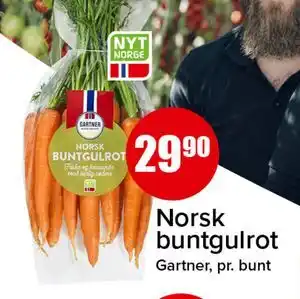 Spar Norsk buntgulrot tilbud