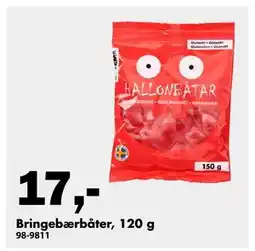 Biltema Bringebærbåter, 120 g tilbud