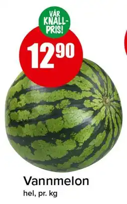 Spar Vannmelon tilbud