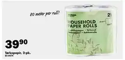 Biltema Tørkepapir, 2-pk tilbud